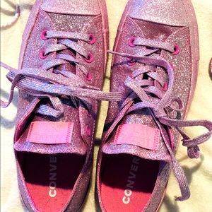 Converse glitter sneakers